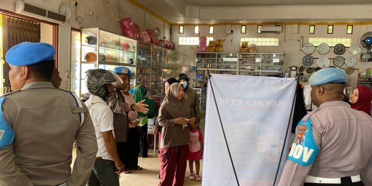 Propam Polres Mappi Gencar Sosialisasi Aplikasi Yanduan Propam Polri