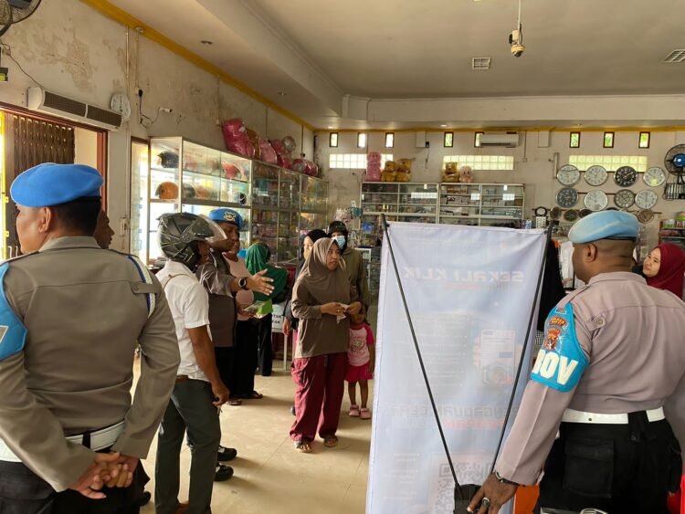 Propam Polres Mappi Gencar Sosialisasi Aplikasi Yanduan Propam Polri