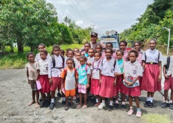 Cegah Gangguan Kamtibmas, Polres Sarmi Sita dan Amankan Meriam Spirtus dari Anak-Anak