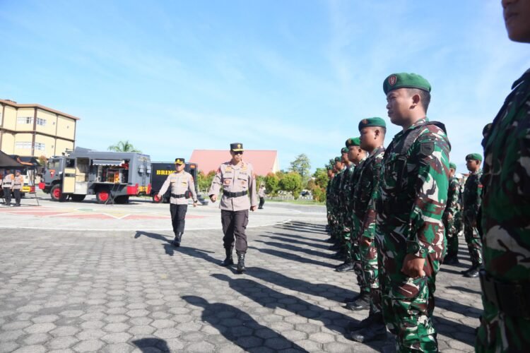 Polda Papua Barat Gelar Apel Pasukan Tanggap Darurat Bencana Hidrometereologi
