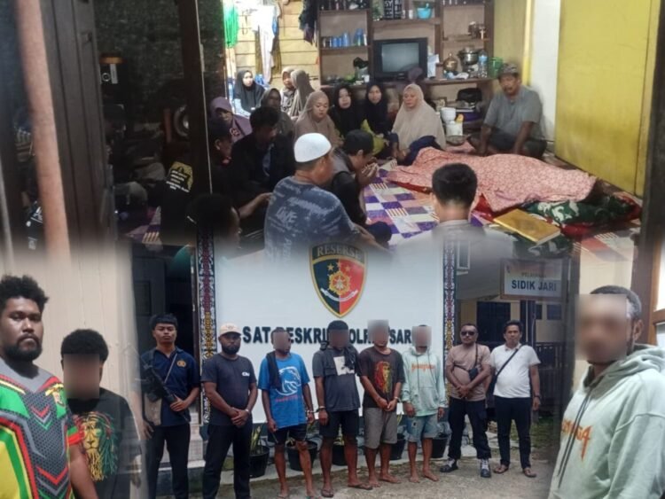 Dukung Pertanian Rakyat, Wakapolsek Bonggo Ikut Resmikan Pembukaan Lahan Cetak Sawah 640 H