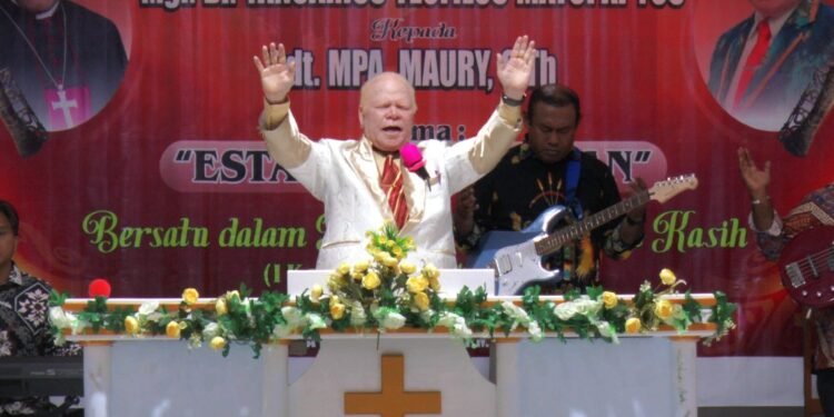 Personel Satuan Binmas Polres Merauke Gelar Patroli dan Sambang Poskamling Ciptakan Kamtibmas Kondusif