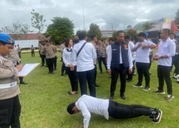 Propam Polres Jayawijaya Gelar Gaktibplin, Tegakkan Disiplin Internal Personel