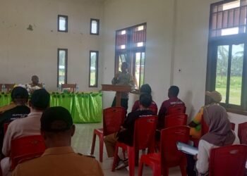 Polsek Bonggo Dukung Pendataan Lahan Koperasi Merah Putih