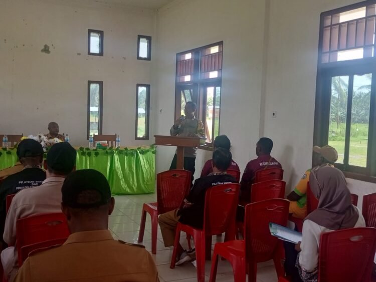 Polsek Bonggo Dukung Pendataan Lahan Koperasi Merah Putih