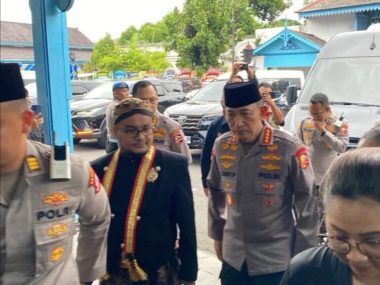 Kapolri Takziah ke Keraton Kasunanan Solo, Pastikan Pengamanan