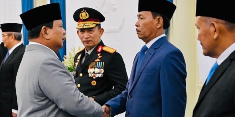 Presiden Prabowo Lantik Keanggotaan Komisi Percepatan