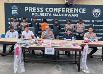Kurang dari 24 jam Polresta Manokwari Berhasil Ungkap Kasus Pembunuhan di Reremi Puncak Manokwari