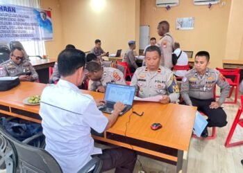 Polres Sarmi Ikuti Audit Kinerja Tahap II Itwasda Polda Papua Tahun 2025