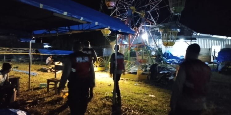 Patroli Perintis Sat Samapta Polres Sarmi Sisir Wilayah Kota Sarmi, Wujudkan Situasi Aman dan Kondusif