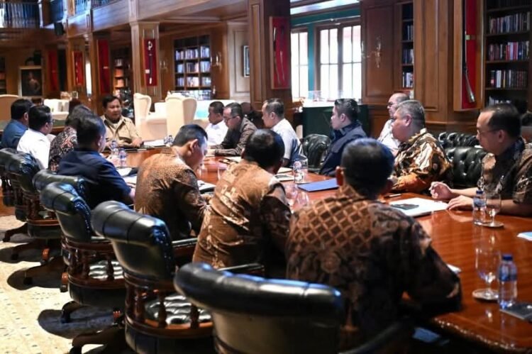 Presiden Prabowo Panggil Sejumlah Menteri, Bahas Penertiban Kawasan Hutan dan Pertambangan Ilegal
