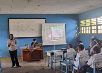 Kapolsek Asologaima Lakukan Sambang di Distrik Asologaima, Warga Apresiasi Kehadiran Polisi