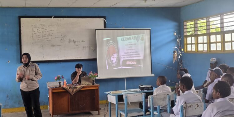 Kapolsek Asologaima Lakukan Sambang di Distrik Asologaima, Warga Apresiasi Kehadiran Polisi