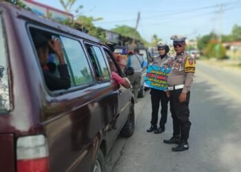 Ops Zebra Cartenz Hari ke-12, Satlantas Polres Sarmi Intensifkan Pengawasan Lalu Lintas