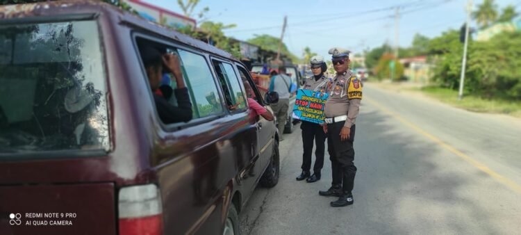 Ops Zebra Cartenz Hari ke-12, Satlantas Polres Sarmi Intensifkan Pengawasan Lalu Lintas