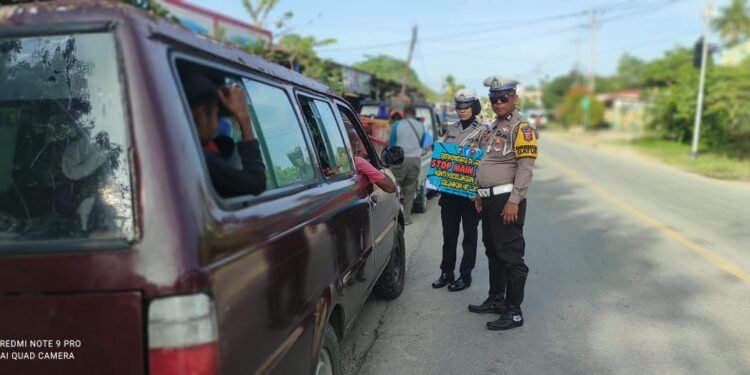 Ops Zebra Cartenz Hari ke-12, Satlantas Polres Sarmi Intensifkan Pengawasan Lalu Lintas