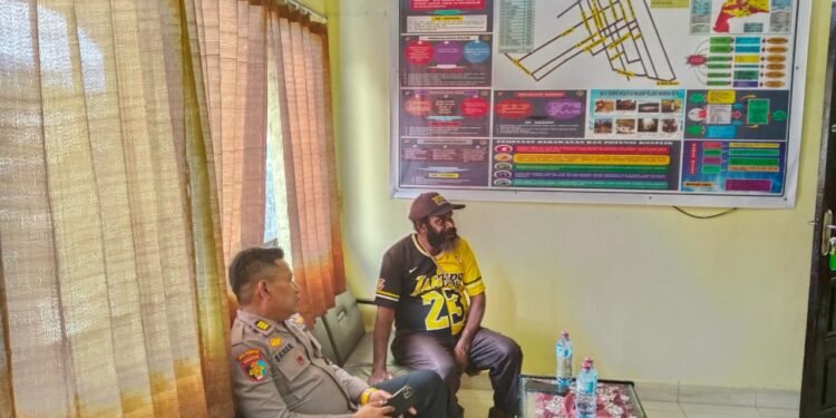 Sat Binmas Polres Jayawijaya Berikan Himbauan Kamtibmas kepada Komunitas Anak dan Remaja