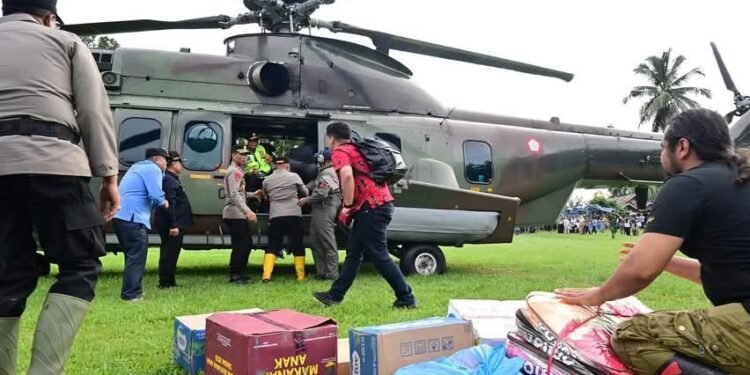 Pemerintah Kirim 11 Helikopter untuk Percepatan Penanganan Bencana