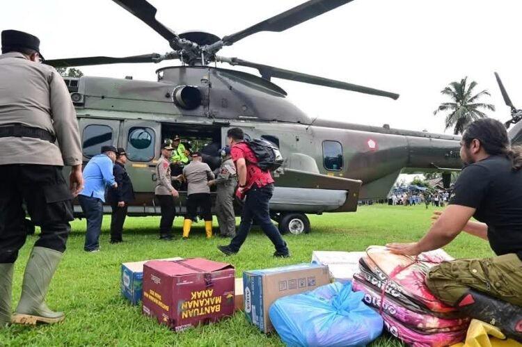 Pemerintah Kirim 11 Helikopter untuk Percepatan Penanganan Bencana