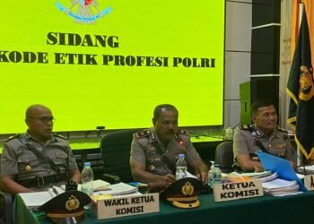 Polres Jayawijaya Gelar Sidang Komisi Kode Etik Profesi Polri Terhadap Enam Personil