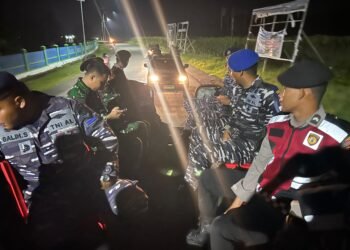 Polres Sarmi Gelar Patroli Gabungan Antisipasi Kalender Kamtibmas Jelang 1 Desember