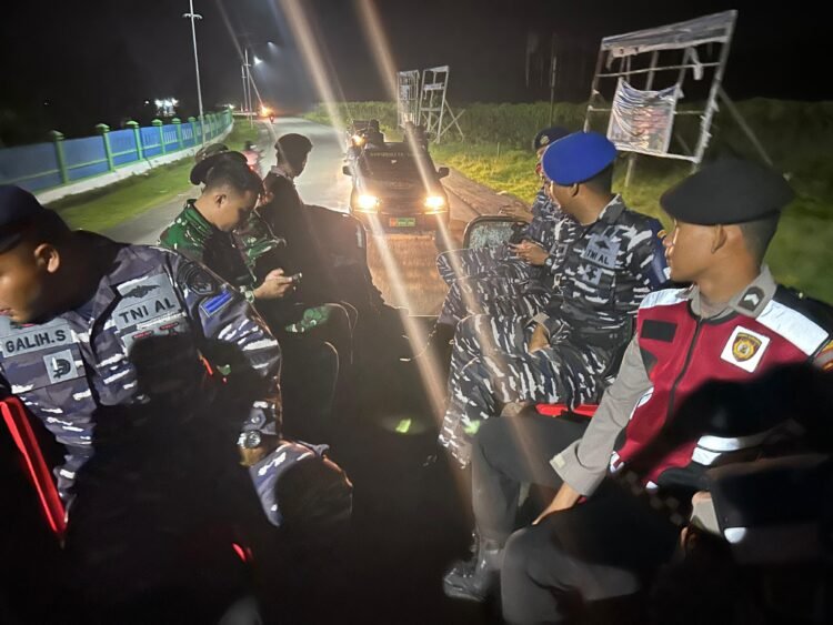 Polres Sarmi Gelar Patroli Gabungan Antisipasi Kalender Kamtibmas Jelang 1 Desember