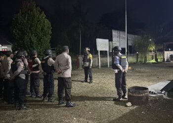 Polsek Jajaran Polres Sarmi Intensifkan Patroli Gabungan Antisipasi Kalender Kamtibmas Jelang 1 Desember