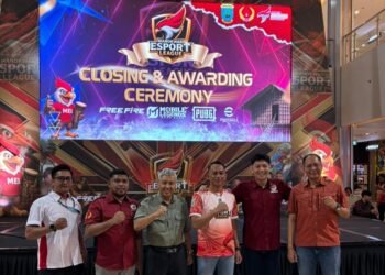 Kabid Humas Polda Papua Barat Hadiri Penutupan Manokwari Esport League 2025