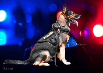 Anjing K9 Gugur dalam Tugas Kemanusian, Pencarian Korban Banjir Sumatra Barat