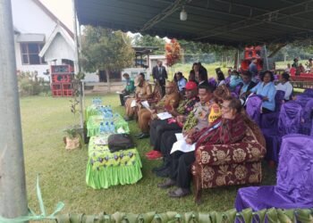 Kapolsek Bonggo Hadiri Pembukaan Raker IV GKI Klasis Bonggo di Kampung Bebon Jaya SP 2