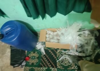 Sat Resnarkoba Polres Jayawijaya Hentikan Aktivitas Produksi Minuman Keras Lokal Jenis Cap Tikus