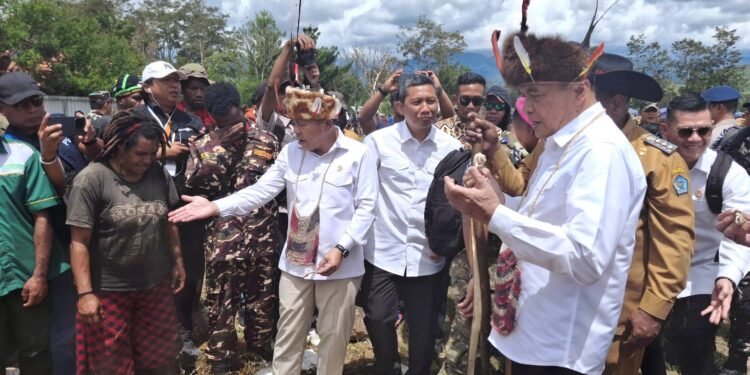 Menko Polhukam dan Kepala BIN RI Tiba di Wamena, Polres Jayawijaya Lakukan Pengamanan Terpadu