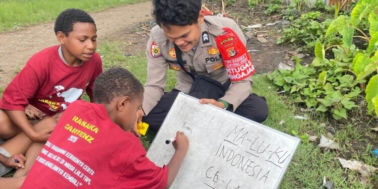 Polres Jayawijaya Hadirkan Pembelajaran Lapangan untuk Anak Wamena melalui Operasi Rasaka Cartenz 2025