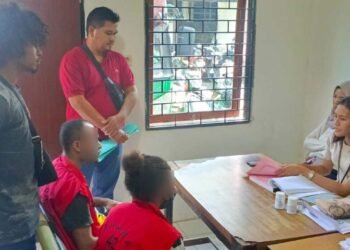 Sat Resnarkoba Polres Sarmi Kirim Dua Pelaku Kasus Ganja ke Kejaksaan dengan Barang Bukti