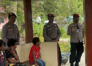 Bakti Sosial Sat Reskrim Polres Jayawijaya Hadirkan Senyum untuk Anak-Anak Panti Asuhan Yiwika