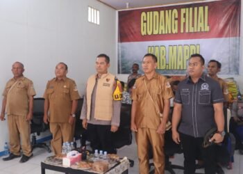 Polres Mappi Siap Distribusikan Puluhan Ton Beras SPHP Kepada Masyarakat