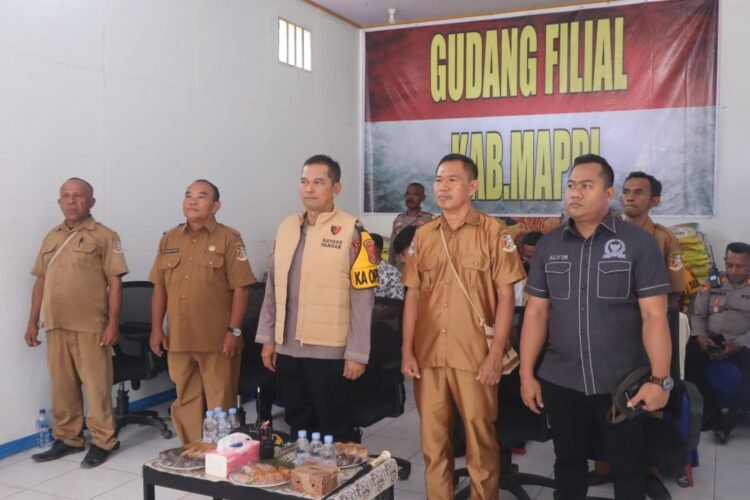 Polres Mappi Siap Distribusikan Puluhan Ton Beras SPHP Kepada Masyarakat