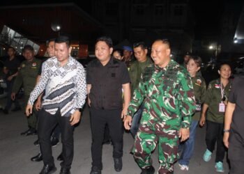 Sinergi Forkopimda Kota Bitung Roadshow Cek Kesiapan Pos Pengamanan Jelang Nataru