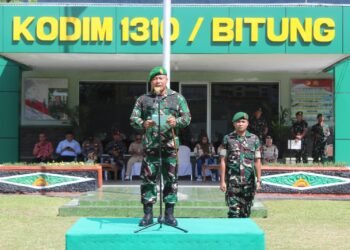 Bentuk Disiplin & Mental Petarung, Para Kadet KKRI Ditempa di Kodim 1310/Bitung