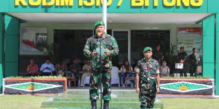 Bentuk Disiplin & Mental Petarung, Para Kadet KKRI Ditempa di Kodim 1310/Bitung