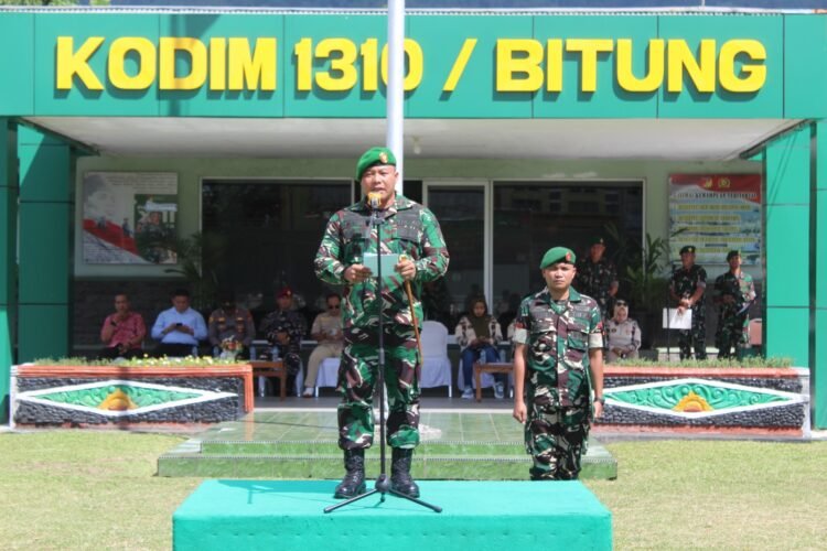 Bentuk Disiplin & Mental Petarung, Para Kadet KKRI Ditempa di Kodim 1310/Bitung