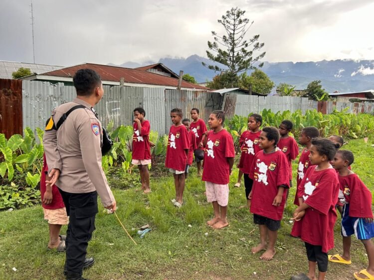 Polres Jayawijaya Laksanakan Operasi Rasaka Cartenz 2025 melalui Subsatgas Si Ipar di Wamena