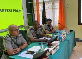 Penegakan Disiplin Internal, Polres Jayawijaya Gelar Sidang Kode Etik