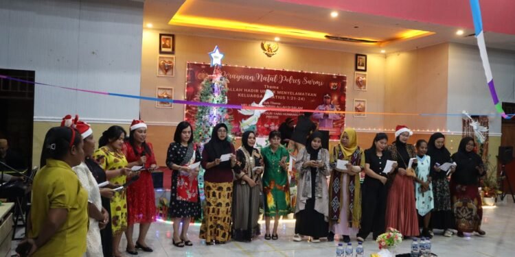 Polres Sarmi Rayakan Natal 2025, Teguhkan Iman dan Wujudkan Polri Humanis Presisi