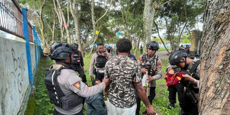 Patroli Sambang Polres Jayawijaya, Jaga Kamtibmas Kota Wamena