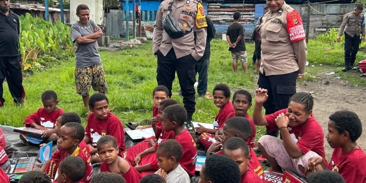 Subsatgas Si Ipar Operasi Rasaka Cartenz 2025 Polres Jayawijaya Gelar Polisi Pi Ajar di Wamena