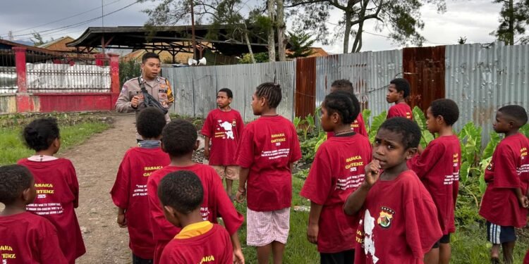 Subsatgas Si Ipar Operasi Rasaka Cartenz 2025 Hadir Mengajar dan Menginspirasi Anak-anak Wamena