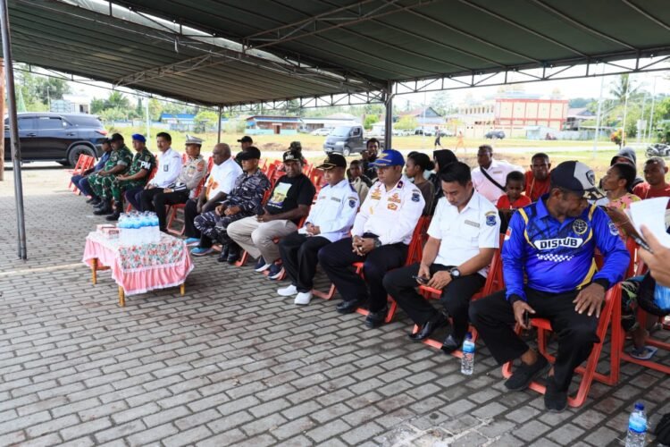 Polres Sarmi Dukung Mudik Aman, Pelepasan Mudik Gratis Nataru 2025 Resmi Digelar