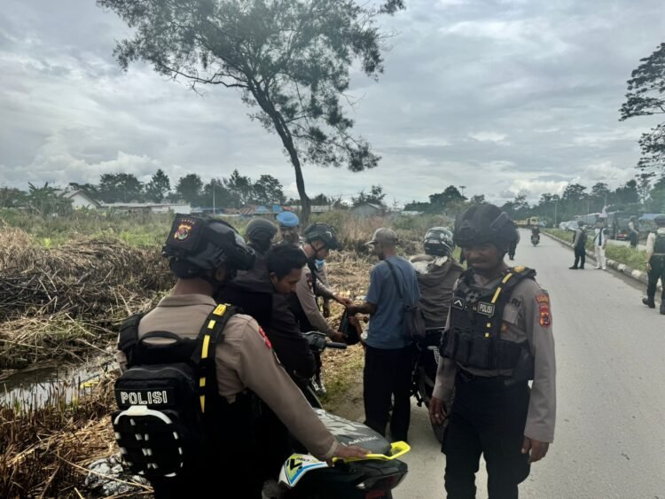 Polres Jayawijaya Intensifkan Patroli dan Razia di Kota Wamena