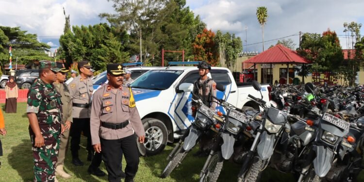 Polres Jayawijaya Intensifkan Patroli dan Razia di Kota Wamena